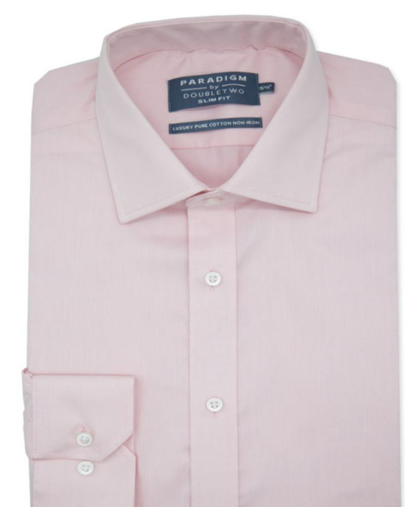 D2 Paradigm Slim Fit Shirt Pink SLM8510/P-1